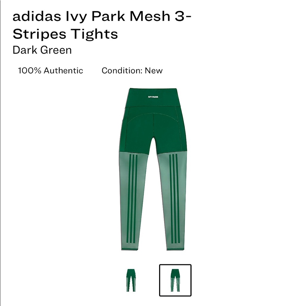 IVY PARK Mesh 3 Stripe Tights